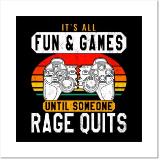 Fun and Games Posters and Art